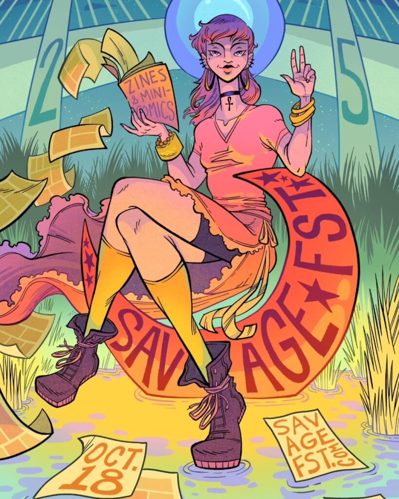savagefst 2025 poster by kate sherron